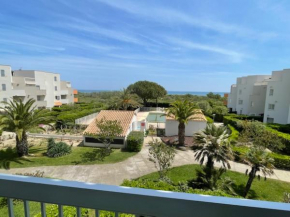 Superbe vue mer pour ce T2 cabine en accès direct plage - 6FR525